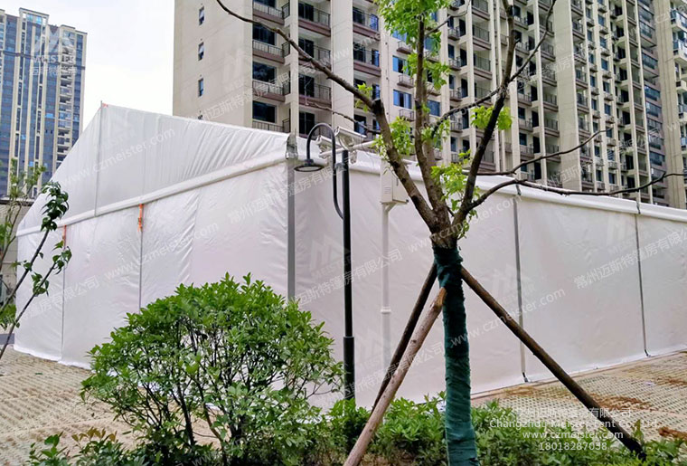 安徽某小區(qū)戶(hù)外活動(dòng)篷房