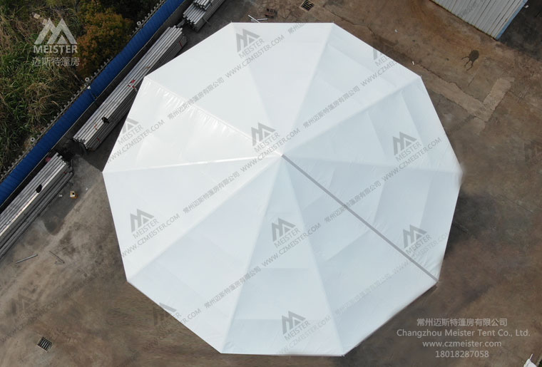 十邊形篷房俯視圖 十邊形篷房俯視圖
