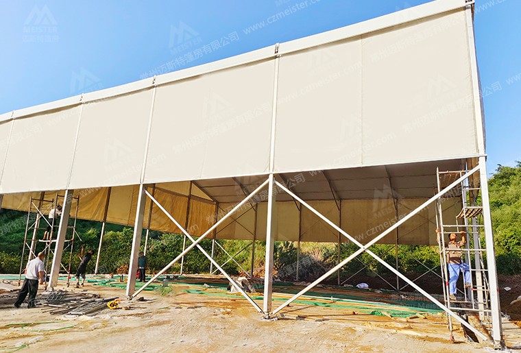 土壤修復(fù)工程篷房 土壤修復(fù)工程篷房